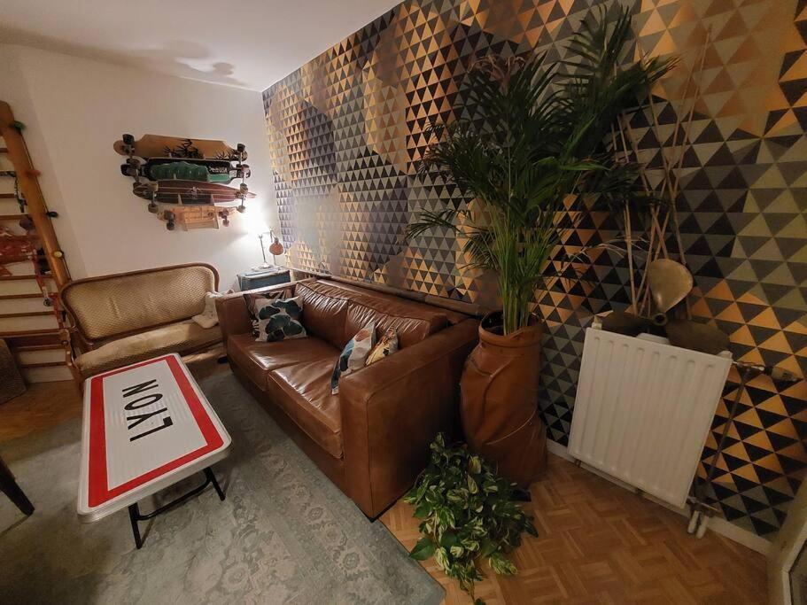 Le Cosy-Chic - T3 Balneo A Villeurbanne / Lyon Exterior photo
